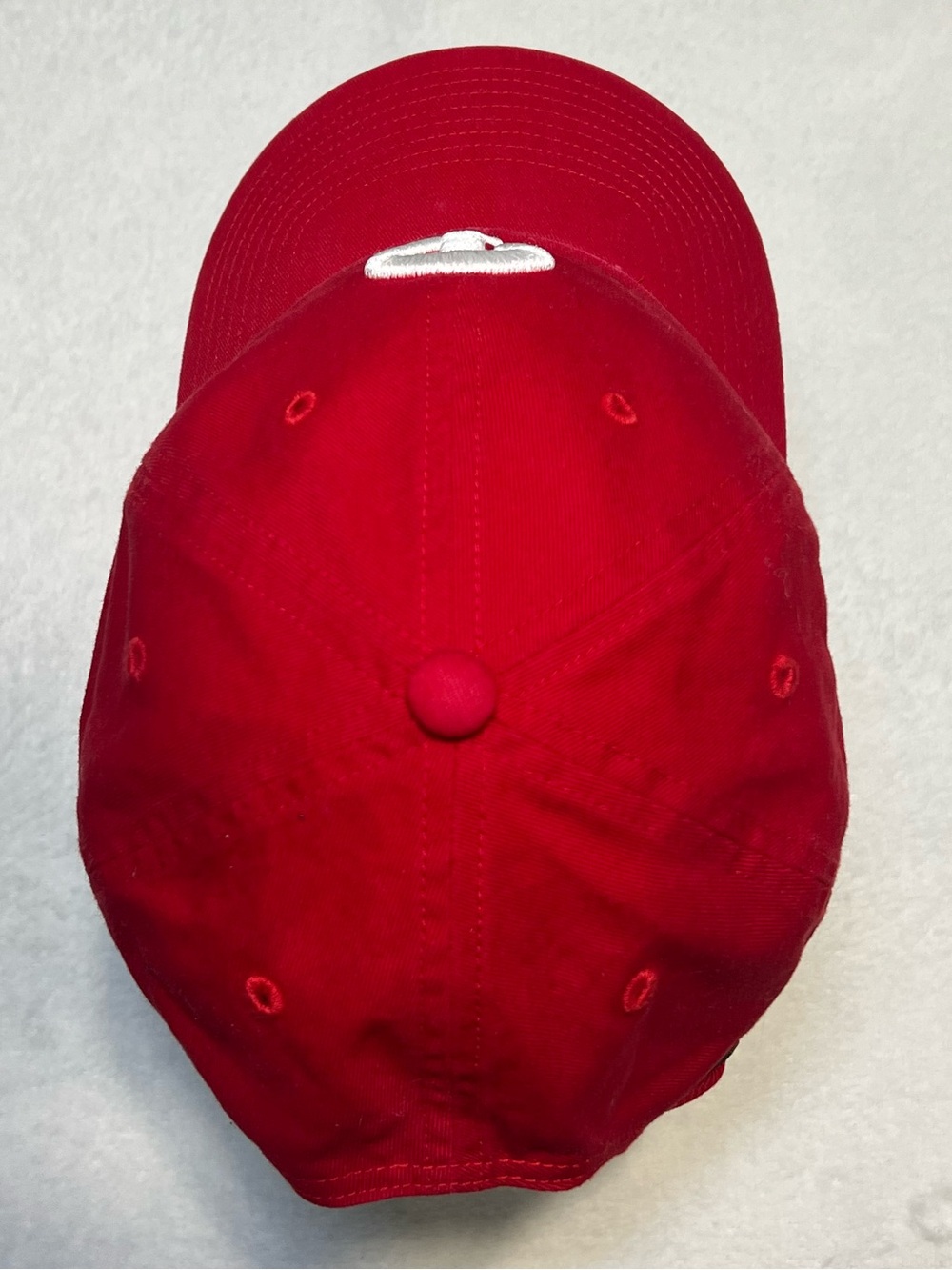 ‘47 Brand Philadelphia Phillies Red Baseball Cap with White 'P' Logo - Picture 2 of 15